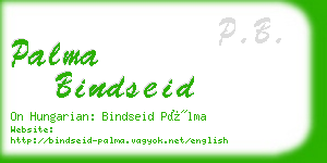 palma bindseid business card